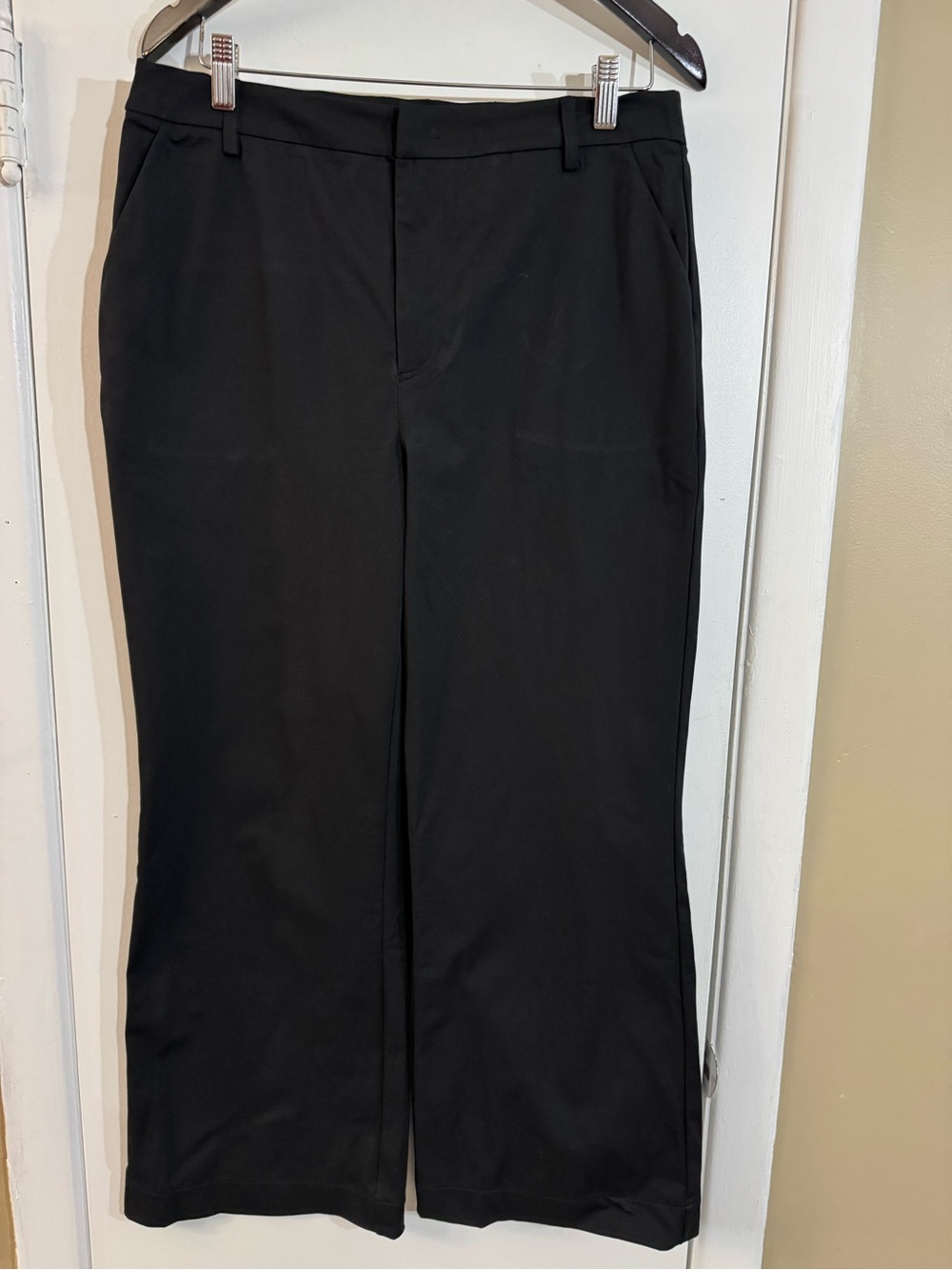 HALARA Black Straight-Leg Men's Dress Pants